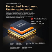 Blackview Oscal Marine 1, 4GB+128GB, 6.56 inch Android 15 Unisoc UMS9230E T615 Octa Core, Network: 4G, OTG, NFC(Black)