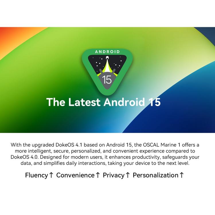 Blackview Oscal Marine 1, 4GB+128GB, 6.56 inch Android 15 Unisoc UMS9230E T615 Octa Core, Network: 4G, OTG, NFC(Black) - free shipping - PMC TechLife - Order now!