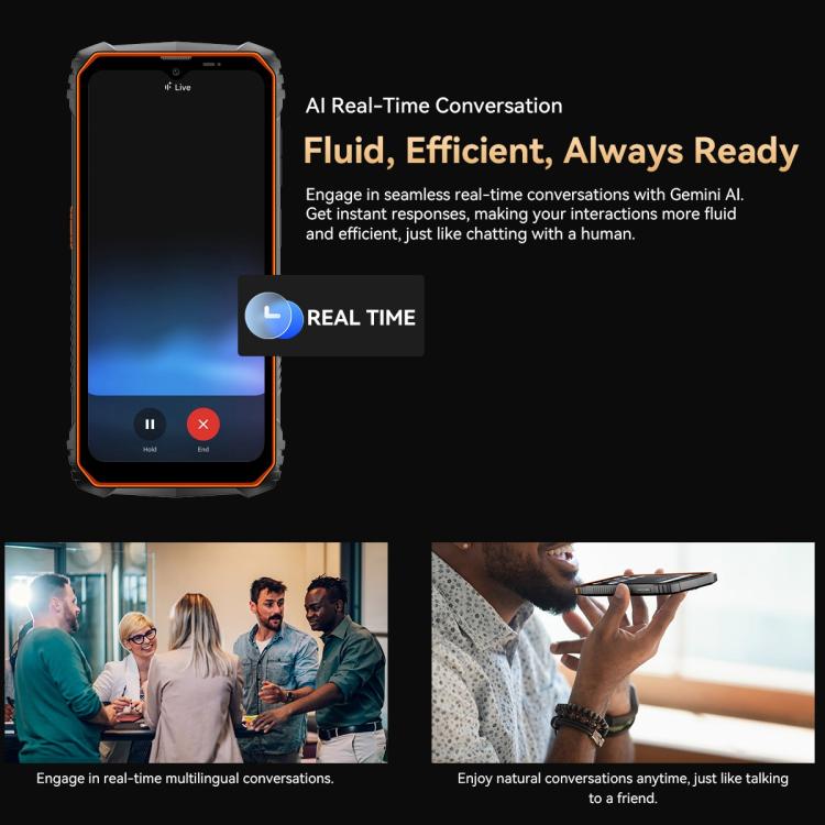 Blackview Oscal Marine 1, 4GB+128GB, 6.56 inch Android 15 Unisoc UMS9230E T615 Octa Core, Network: 4G, OTG, NFC(Orange) - free shipping - PMC TechLife - Order now!