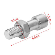 Simulation Spare Tire Screw Capsule Medicine Storage Tank Pill Storage Organizer(Black)