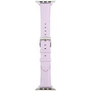 For Apple Watch 42mm / 41mm / 40mm / 38mm Silk Microfiber Leather Watch Band(Purple)