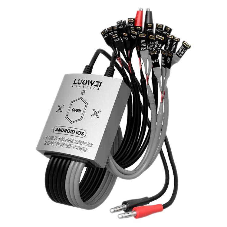 Luowei LW-325 Phone Repair Boot Power Cord for iPhone 8-16 Pro Max and Android - free shipping - PMC TechLife - Order now!