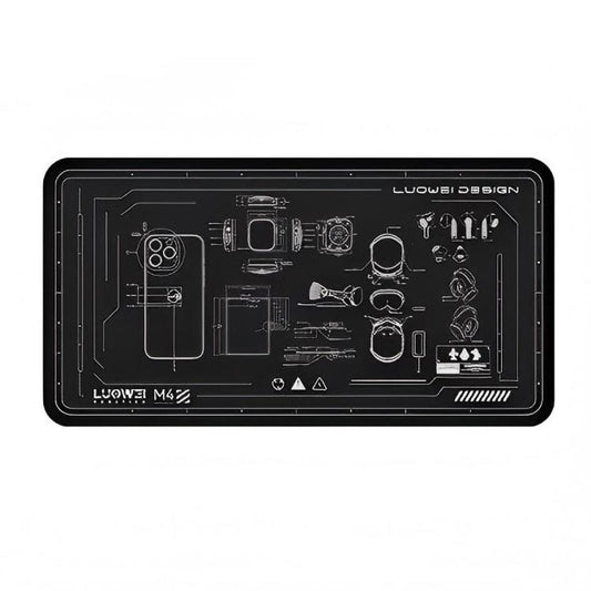 Luowei LW-M4 15.6-inch High-Temperature Resistant Insulation Silicone Repair Pad - free shipping - PMC Jewellery - Order now!