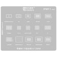 AMAOE 0.12mm Reballing Stencil For WiFi Comprehensive - free shipping - PMC TechLife - Order now!