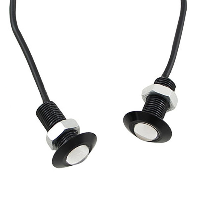 10 PCS 18mm 1.5W DC9-80V Motorcycle Eagle Eye Light Single Lens(Red Light) - Eagle Eye Lights by PMC Jewellery | Online Shopping South Africa | PMC Jewellery | Buy Now Pay Later Mobicred