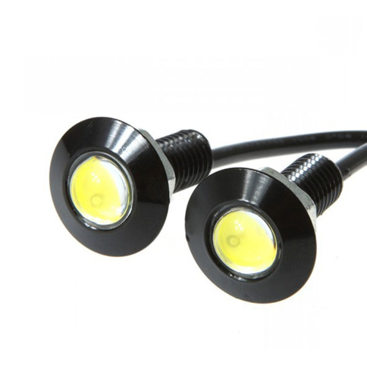 10 PCS 23mm 1.5W DC9-80V Motorcycle Eagle Eye Light Single Lens(White Light) - Eagle Eye Lights by PMC TechLife | Online Shopping South Africa | PMC TechLife | Buy Now Pay Later Mobicred