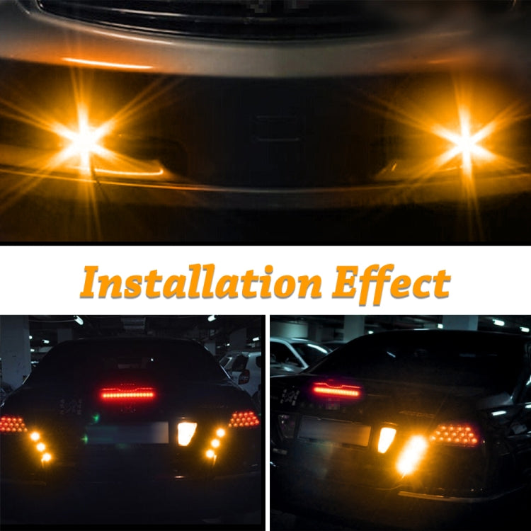 10 PCS 23mm 1.5W DC9-80V Motorcycle Eagle Eye Light Single Lens(Yellow Light) - Eagle Eye Lights by PMC TechLife | Online Shopping South Africa | PMC TechLife | Buy Now Pay Later Mobicred