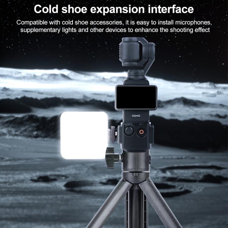 For DJI Osmo Pocket 3 Adapter Expansion Bracket Frame with Backpack Clip