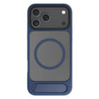 For iPhone 17 Pro Kalebol MagSafe Invisible Tilt Holder PC Hybrid TPU Case(Navy Blue) - iPhone 17 Pro Cases by Kalebol | Online Shopping South Africa | PMC TechLife | Buy Now Pay Later Mobicred