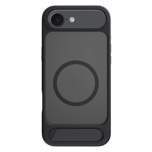For iPhone 17 Air Kalebol MagSafe Invisible Tilt Holder PC Hybrid TPU Case(Black) - iPhone 17 Air Cases by Kalebol | Online Shopping South Africa | PMC Jewellery | Buy Now Pay Later Mobicred