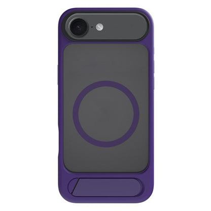 For iPhone 17 Air Kalebol MagSafe Invisible Tilt Holder PC Hybrid TPU Case(Purple) - iPhone 17 Air Cases by Kalebol | Online Shopping South Africa | PMC Jewellery | Buy Now Pay Later Mobicred