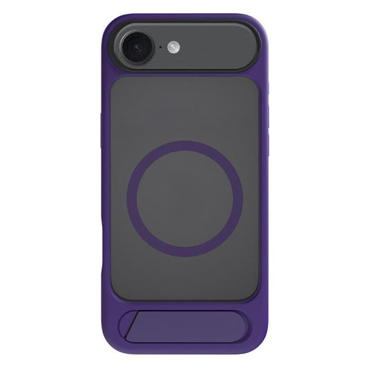For iPhone 17 Air Kalebol MagSafe Invisible Tilt Holder PC Hybrid TPU Case(Purple) - iPhone 17 Air Cases by Kalebol | Online Shopping South Africa | PMC Jewellery | Buy Now Pay Later Mobicred