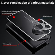 For Huawei Pura 80 5G Frosted Metal Phone Case(Blue)