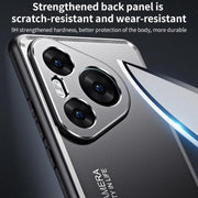For Huawei Pura 80 5G Frosted Metal Phone Case(Silver)