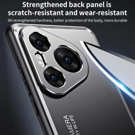 For Huawei Pura 80 5G Frosted Metal Phone Case(Silver)