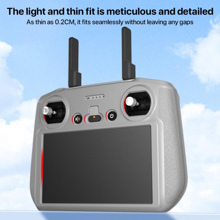 For DJI RC 2 Remote Control Shockproof Anti-scratch Silicone Case(Black) - free shipping - PMC TechLife - Order now!