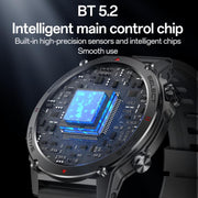 Yesido IO31 1.43 inch AMOLED Screen Smart Watch Support BT Call / Heart Rate(Black)