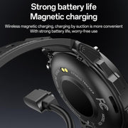 Yesido IO31 1.43 inch AMOLED Screen Smart Watch Support BT Call / Heart Rate(Black)