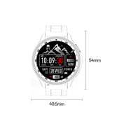 Yesido IO34 1.43 inch AMOLED Screen Metal Smart Watch Support BT Call(Grey)