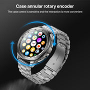 Yesido IO34 1.43 inch AMOLED Screen Metal Smart Watch Support BT Call(Grey)