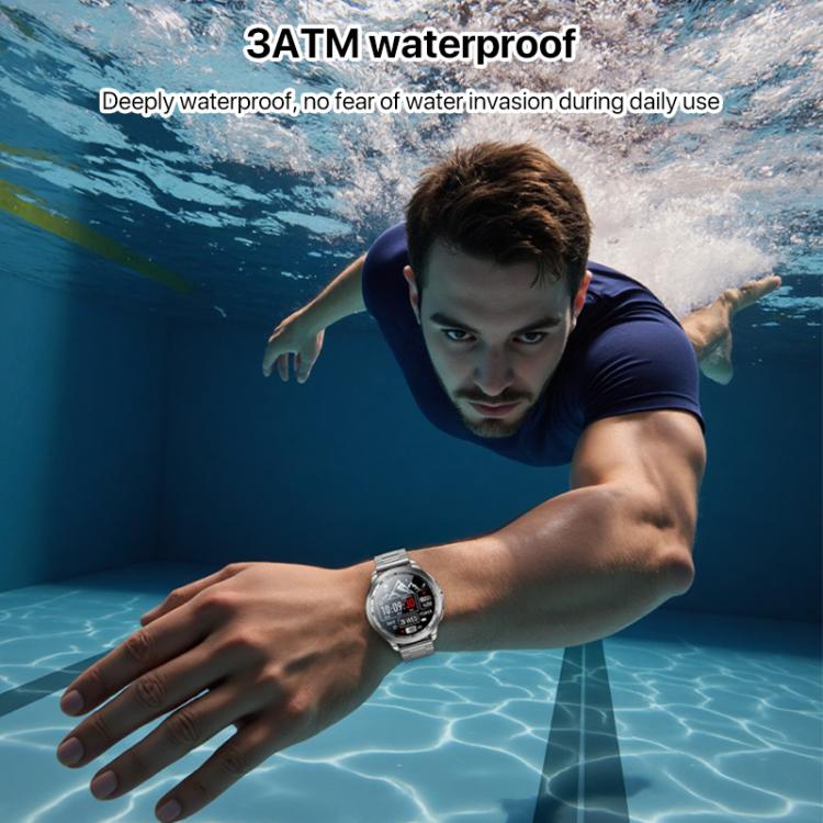 Yesido IO34 1.43 inch AMOLED Screen Metal Smart Watch Support BT Call(Grey) - free shipping - PMC TechLife - Order now!