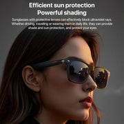 Yesido IO35 Smart Music Glasses IP54 Water-resistant Support BT Call(Black)