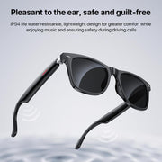 Yesido IO35 Smart Music Glasses IP54 Water-resistant Support BT Call(Black)