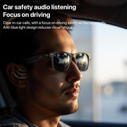 Yesido IO35 Smart Music Glasses IP54 Water-resistant Support BT Call(Black)