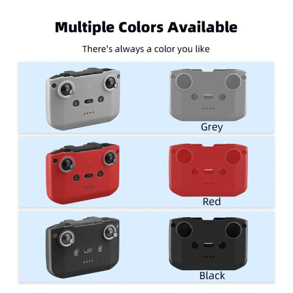 For DJI RC-N2 / RC-N1 BRDRC Remote Control Shockproof Anti-scratch Silicone Case(Black)