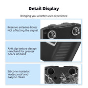 For DJI RC-N2 / RC-N1 BRDRC Remote Control Shockproof Anti-scratch Silicone Case(Black)
