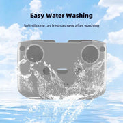 For DJI RC-N2 / RC-N1 BRDRC Remote Control Shockproof Anti-scratch Silicone Case(Grey)