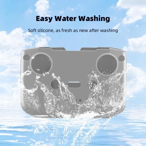 For DJI RC-N2 / RC-N1 BRDRC Remote Control Shockproof Anti-scratch Silicone Case(Grey)
