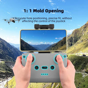 For DJI RC-N2 / RC-N1 BRDRC Remote Control Shockproof Anti-scratch Silicone Case(Grey)