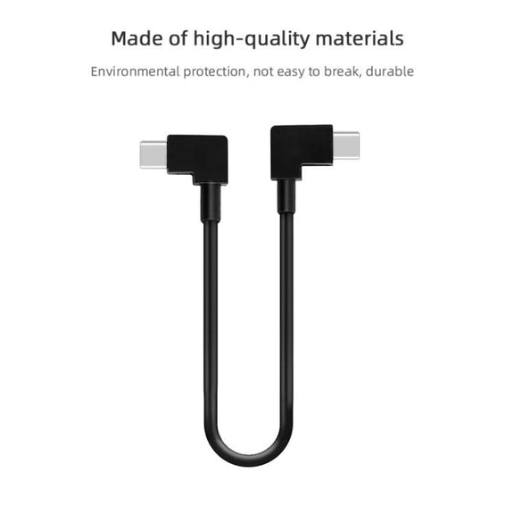 BRDRC Data Cable for DJI Mavic Air 2 / Air 2S / Mini 2, Type:30cm Type-C to Type-C