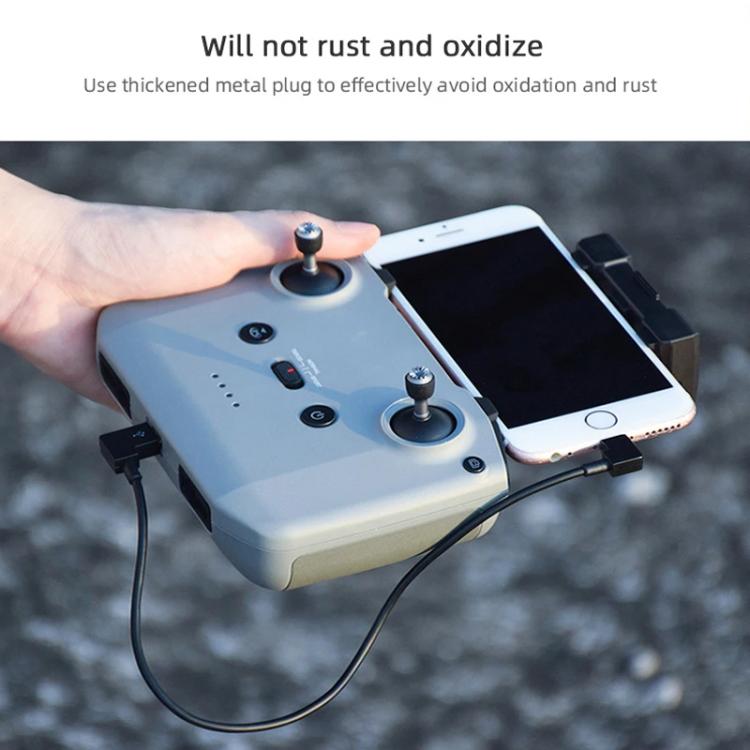 BRDRC Data Cable for DJI Mavic Air 2 / Air 2S / Mini 2, Type:30cm Type-C to Android - free shipping - PMC TechLife - Order now!