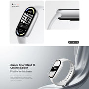 Original Xiaomi Smart Band 10, 1.72 inch AMOLED Screen 5ATM Water-resistant Smart Watch, Support Blood Oxygen / Heart Rate Monitor(Black)