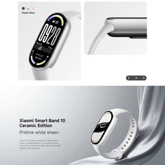 Original Xiaomi Smart Band 10, 1.72 inch AMOLED Screen 5ATM Water-resistant Smart Watch, Support Blood Oxygen / Heart Rate Monitor(Black)