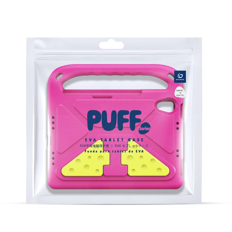For iPad mini 6 / mini 2024 DUX DUCIS PUFF Series EVA Portable Holder Tablet Case(Pink)