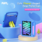 For iPad mini 6 / mini 2024 DUX DUCIS PUFF Series EVA Portable Holder Tablet Case(Blue)