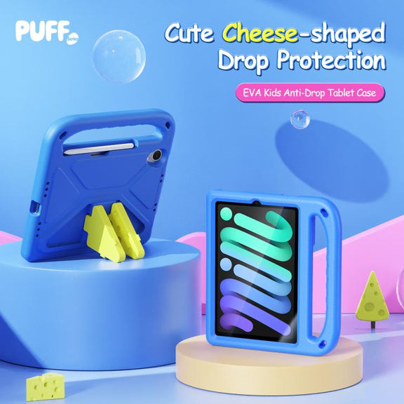 For iPad mini 6 / mini 2024 DUX DUCIS PUFF Series EVA Portable Holder Tablet Case(Blue)