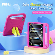 For iPad Air 2020 10.9 / 2022 DUX DUCIS PUFF Series EVA Portable Holder Tablet Case(Pink)