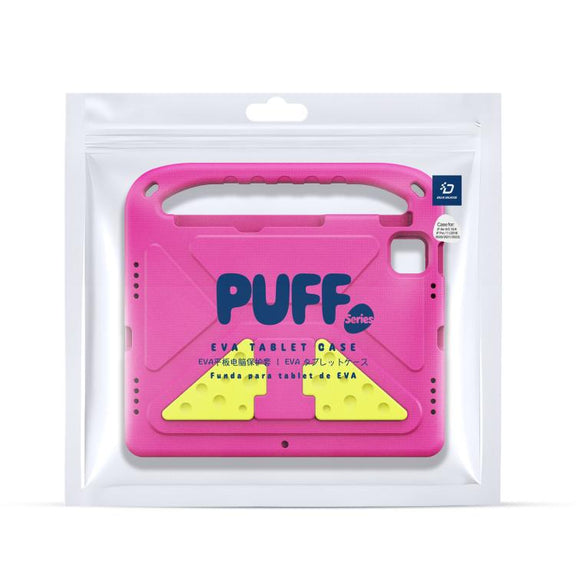 For iPad Air 2020 10.9 / 2022 DUX DUCIS PUFF Series EVA Portable Holder Tablet Case(Pink)