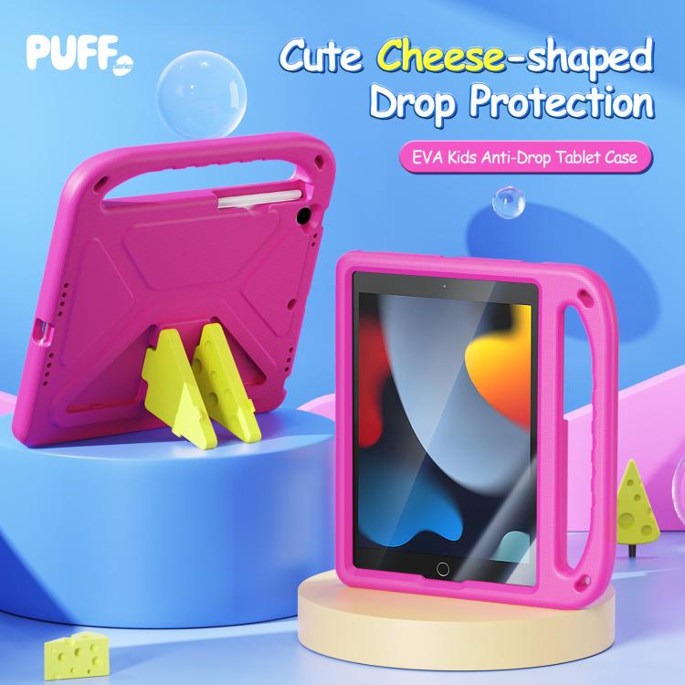 For iPad 10.2 2019 / 2020 / 2021 DUX DUCIS PUFF Series EVA Portable Holder Tablet Case(Pink)