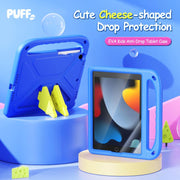 For iPad 10.2 2019 / 2020 / 2021 DUX DUCIS PUFF Series EVA Portable Holder Tablet Case(Blue)