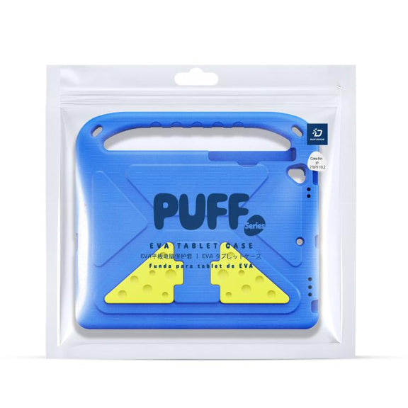 For iPad 10.2 2019 / 2020 / 2021 DUX DUCIS PUFF Series EVA Portable Holder Tablet Case(Blue)