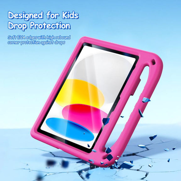 For iPad 2022 / 2025 DUX DUCIS PUFF Series EVA Portable Holder Tablet Case(Pink)