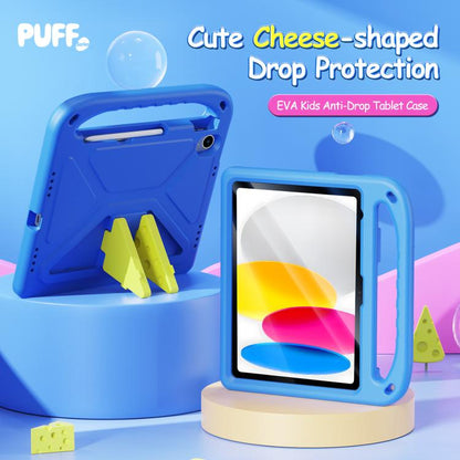For iPad 2022 / 2025 DUX DUCIS PUFF Series EVA Portable Holder Tablet Case(Blue) - free shipping - PMC Jewellery - Order now!