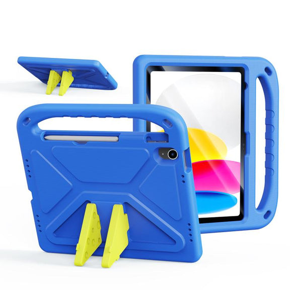 For iPad 2022 / 2025 DUX DUCIS PUFF Series EVA Portable Holder Tablet Case(Blue)