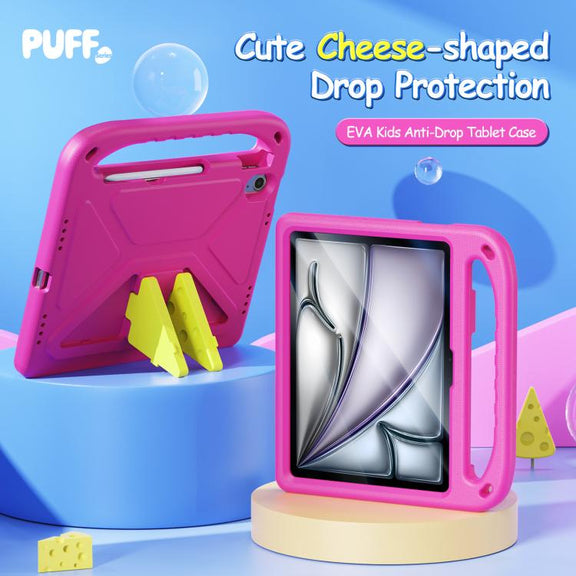 For iPad Air 11 2024 / 2025 DUX DUCIS PUFF Series EVA Portable Holder Tablet Case(Pink)