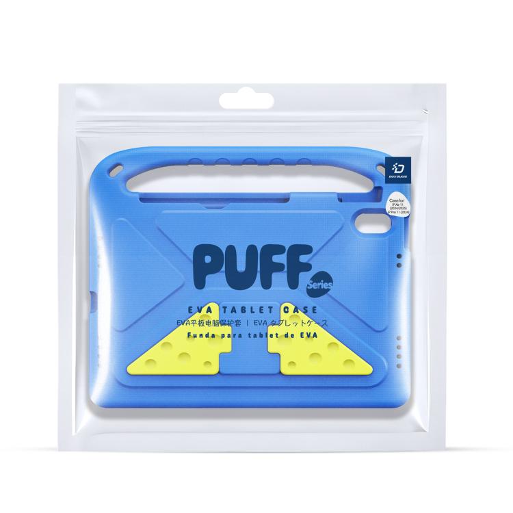 For iPad Air 11 2024 / 2025 DUX DUCIS PUFF Series EVA Portable Holder Tablet Case(Blue) - free shipping - PMC Jewellery - Order now!